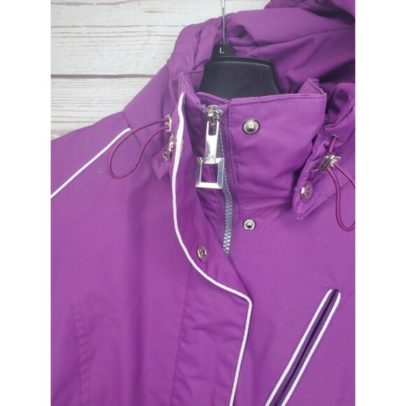 Zero Xposur Performance Ski Jacket/Detachable Hood/Women’s Small Purple - Picture 3 of 12